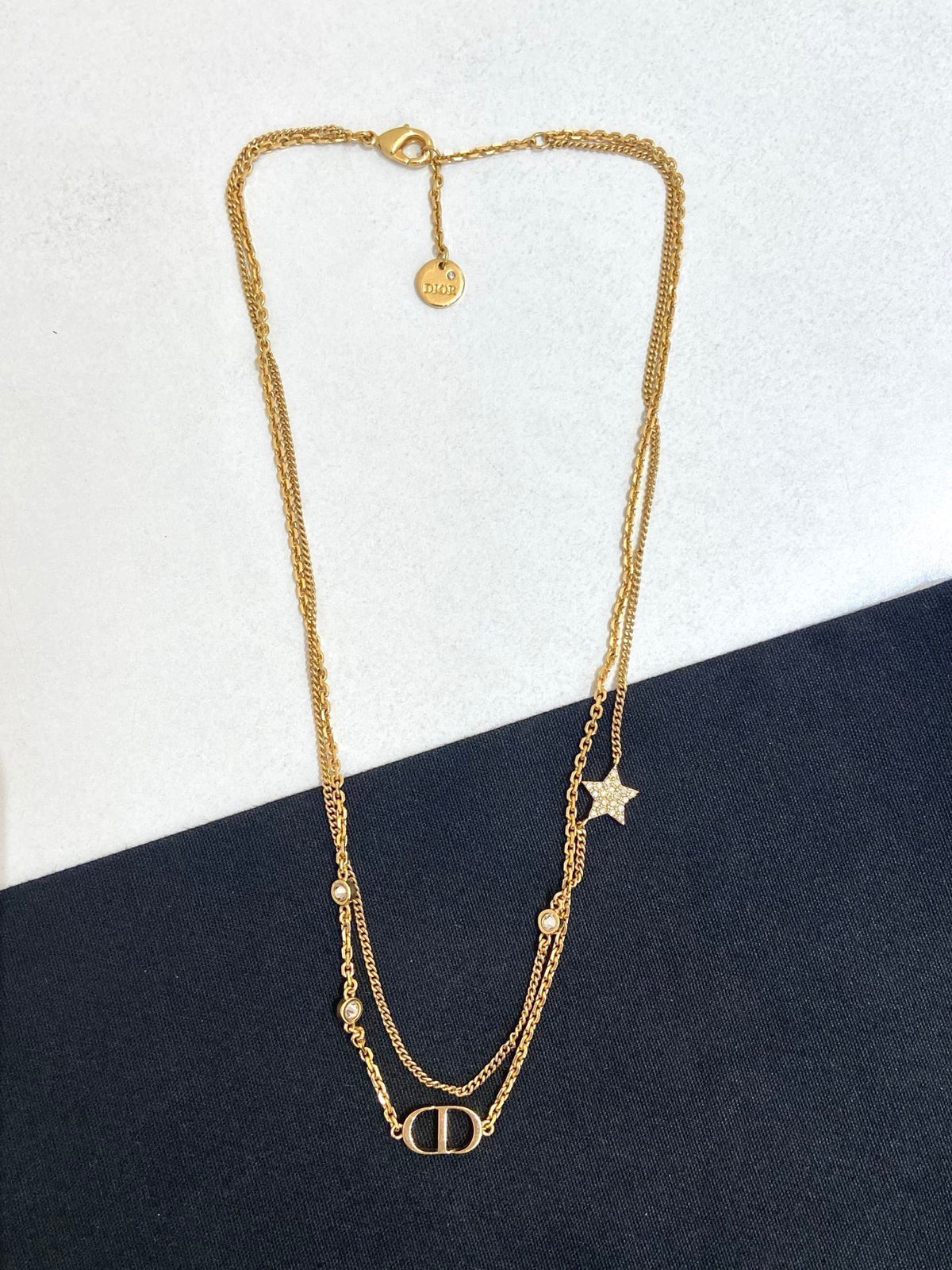Dior - Other - Gold-tone metal with crystal embellishments - Gold