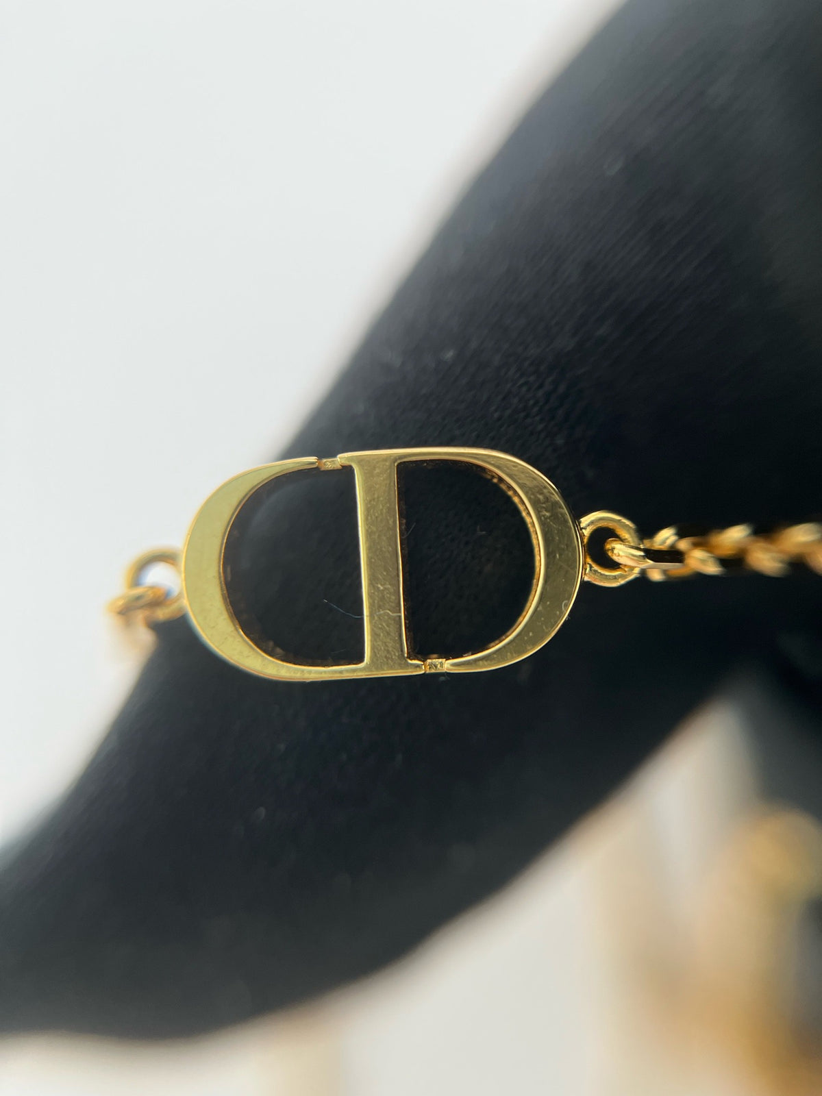 Dior - Other - Gold-tone metal with crystal embellishments; metal composition is unspecified. - Gold - (One size)