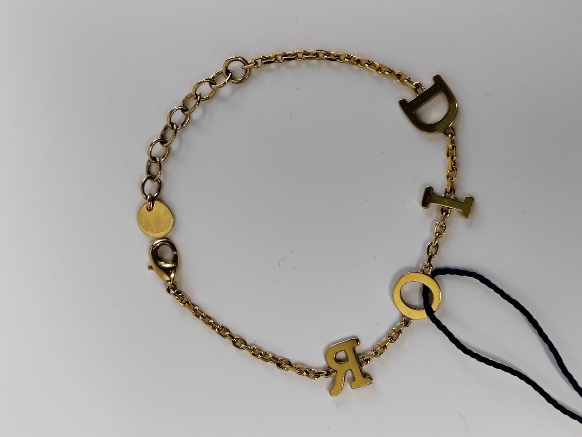 Dior - Other - Gold-tone metal with multicoloured crystal embellishments. - Multicolour