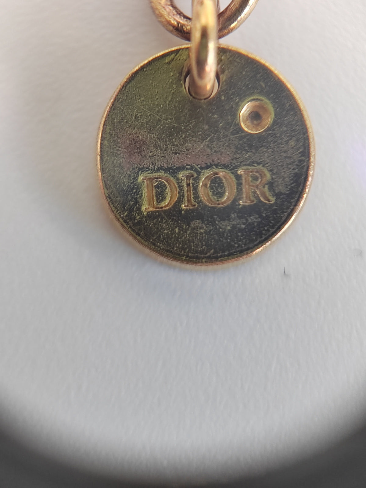 Dior - Other - Gold-tone metal with multicoloured crystal embellishments. - Multicolour