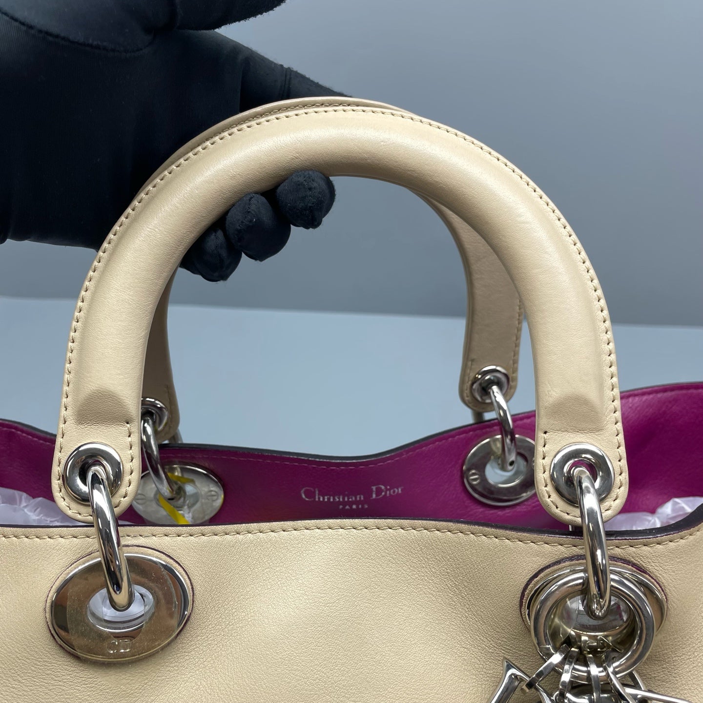 Dior - Other - Leather - Beige - (large)