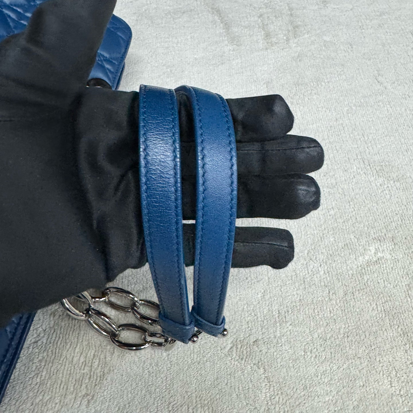 Dior - Other - Leather - Blue - (large)