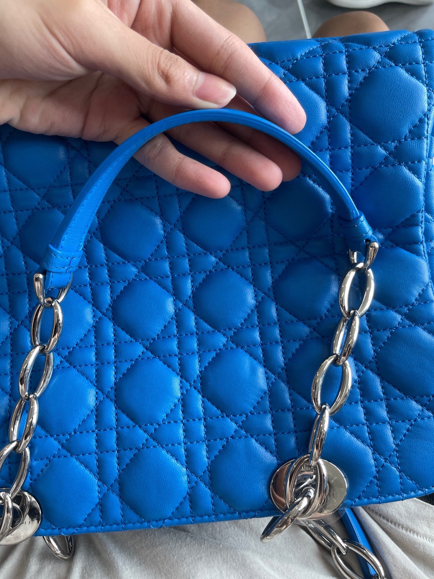 Dior - Other - Leather - Blue - (medium)