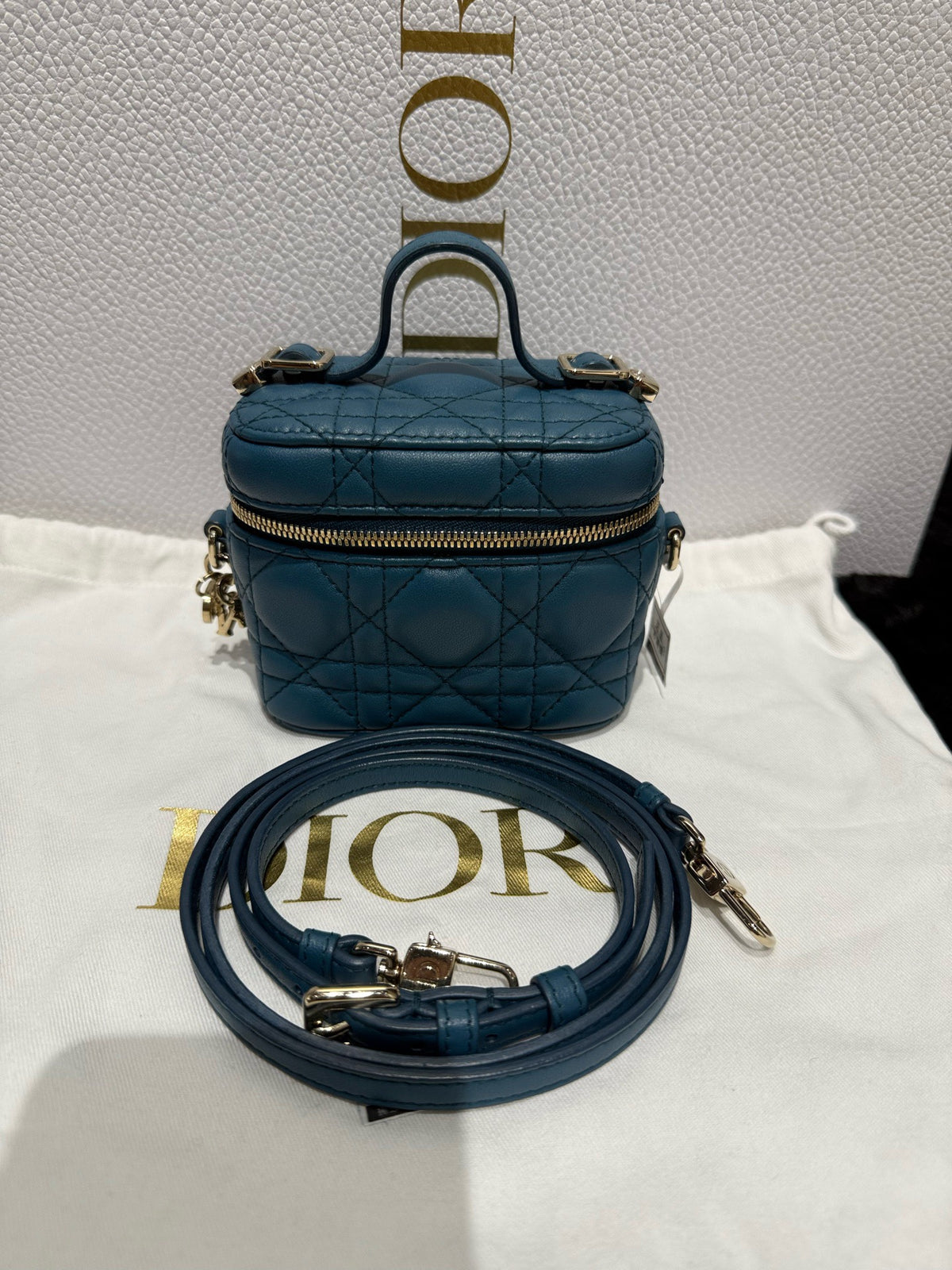 Dior - Other - Leather - Blue - (mini)