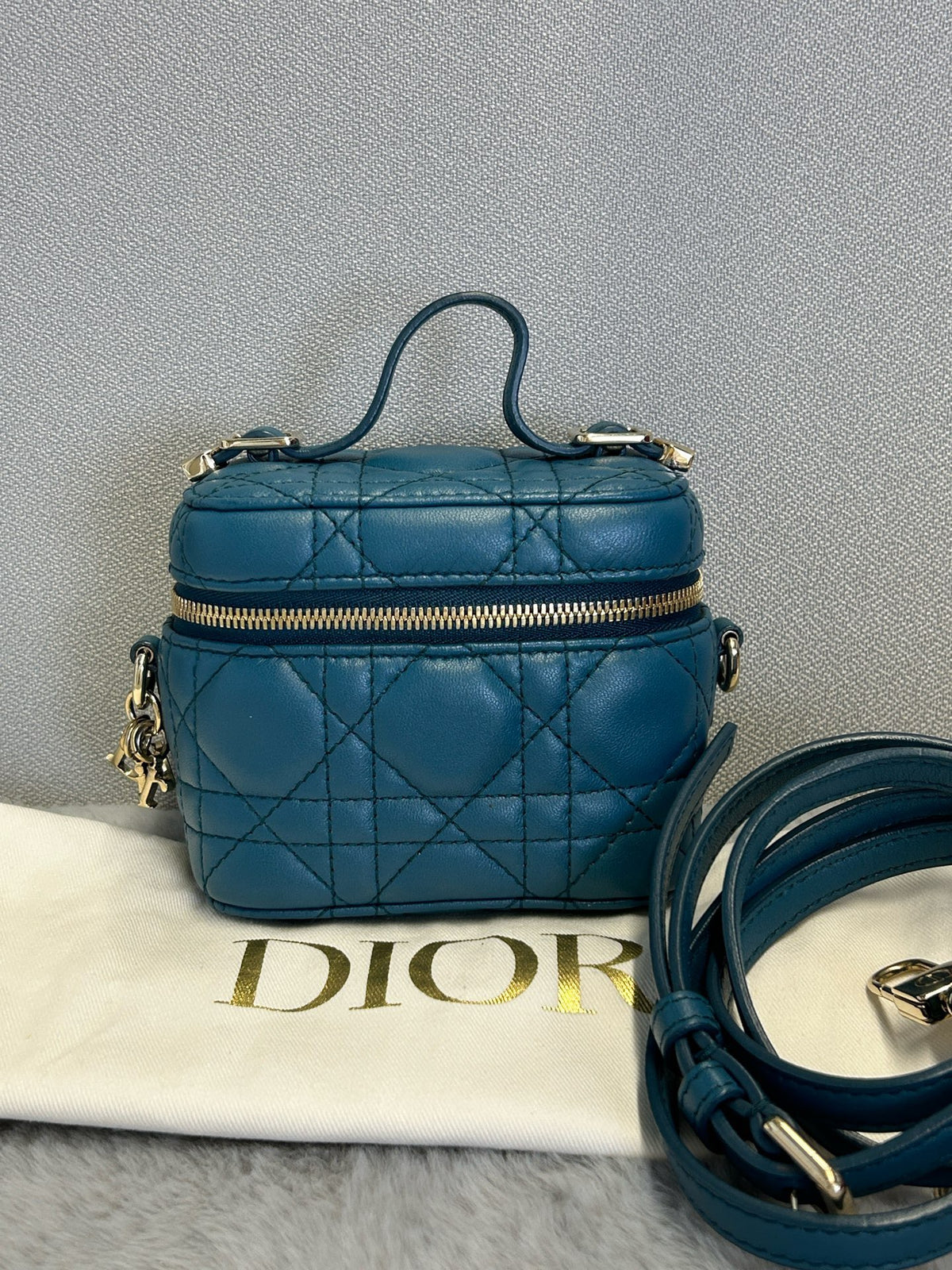 Dior - Other - Leather - Blue - (mini)