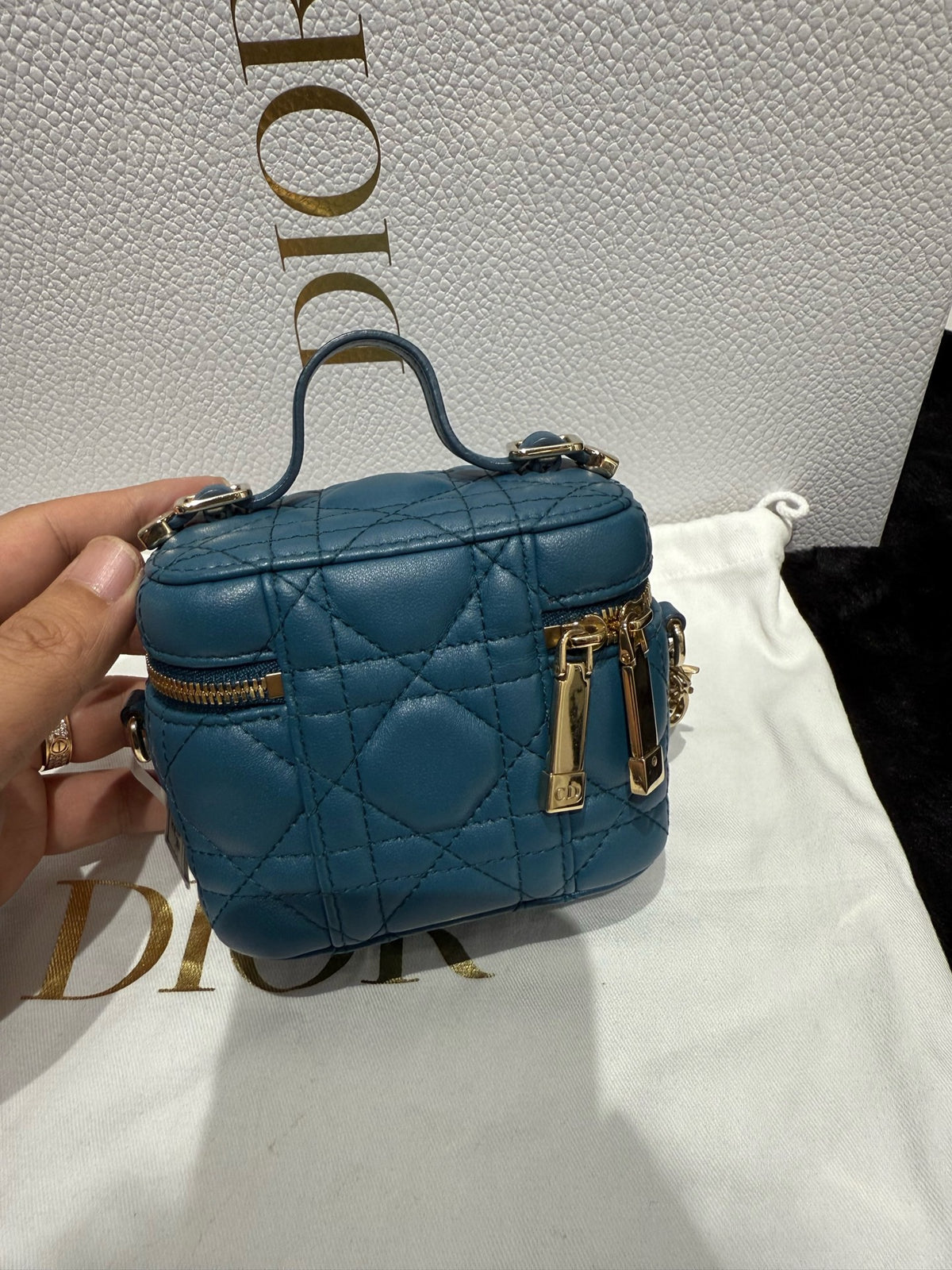 Dior - Other - Leather - Blue - (mini)