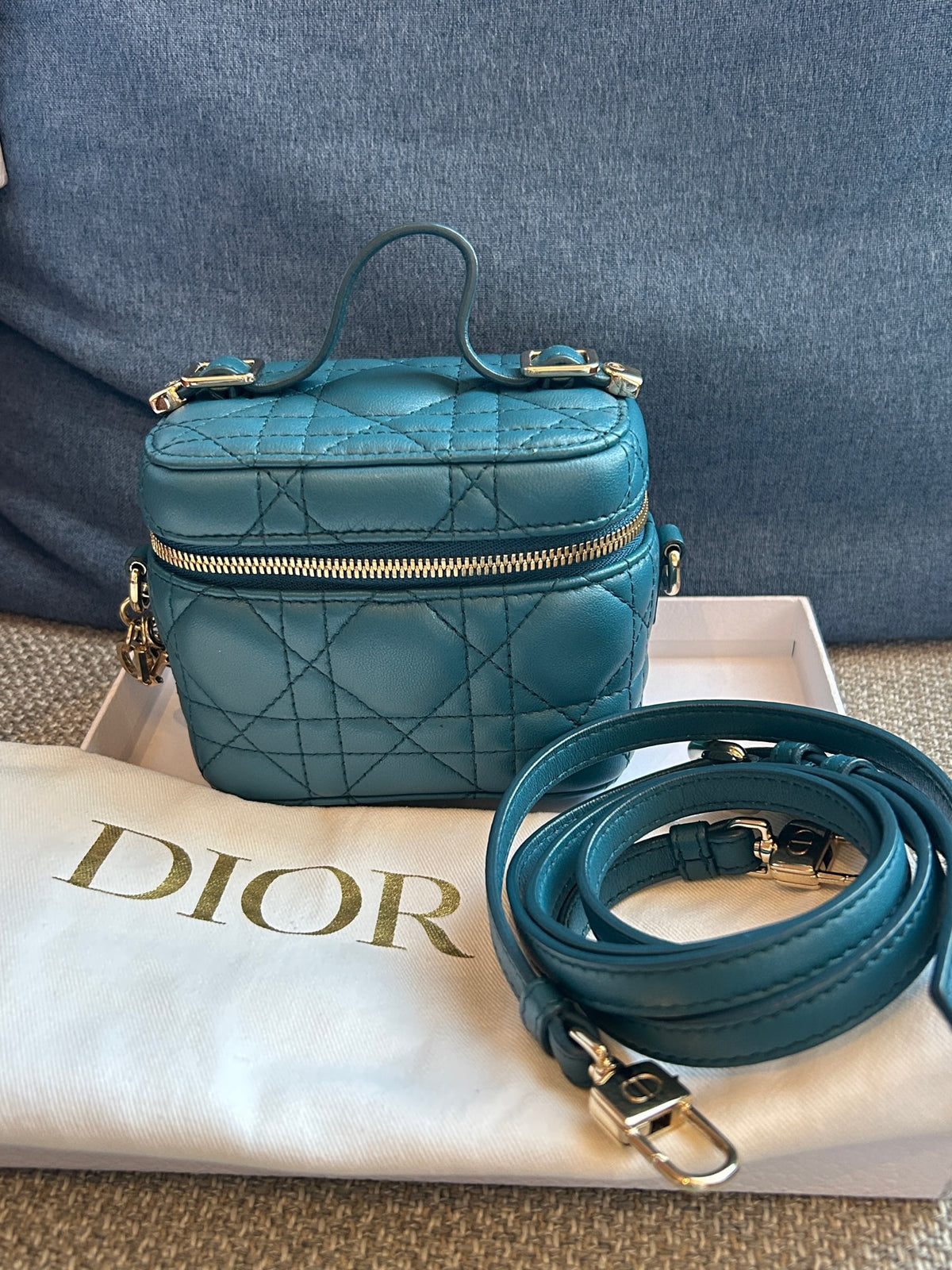 Dior - Other - Leather - Blue - (mini)