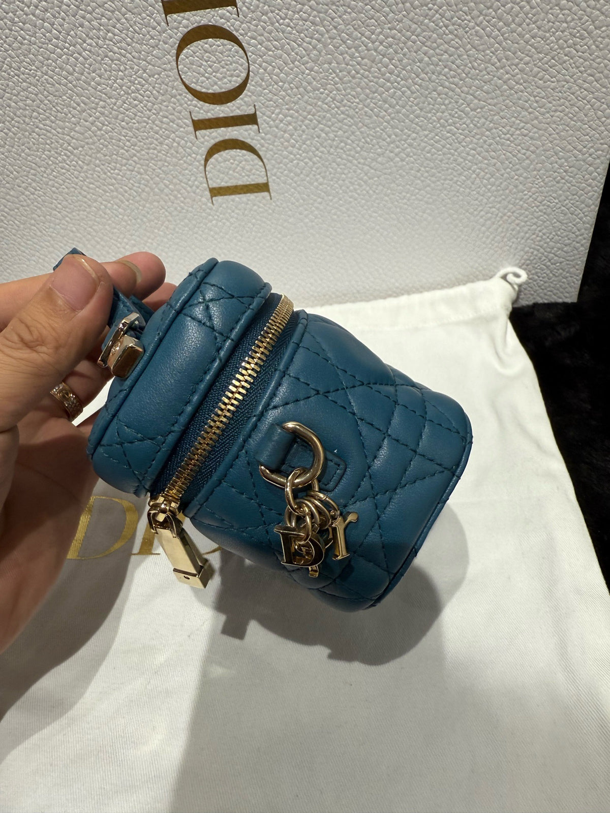 Dior - Other - Leather - Blue - (mini)