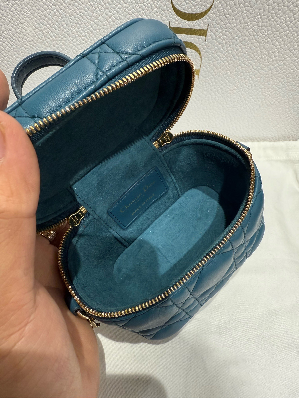 Dior - Other - Leather - Blue - (mini)