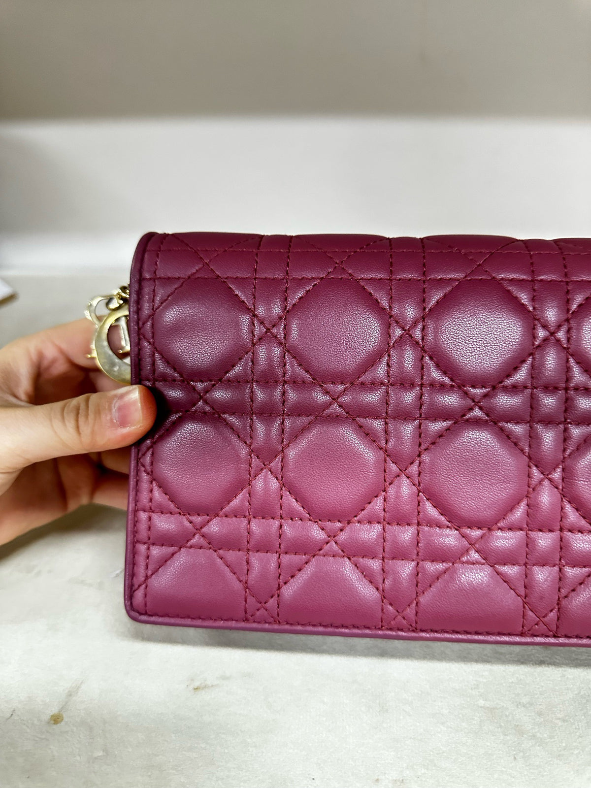 Dior - Other - Leather - Burgundy