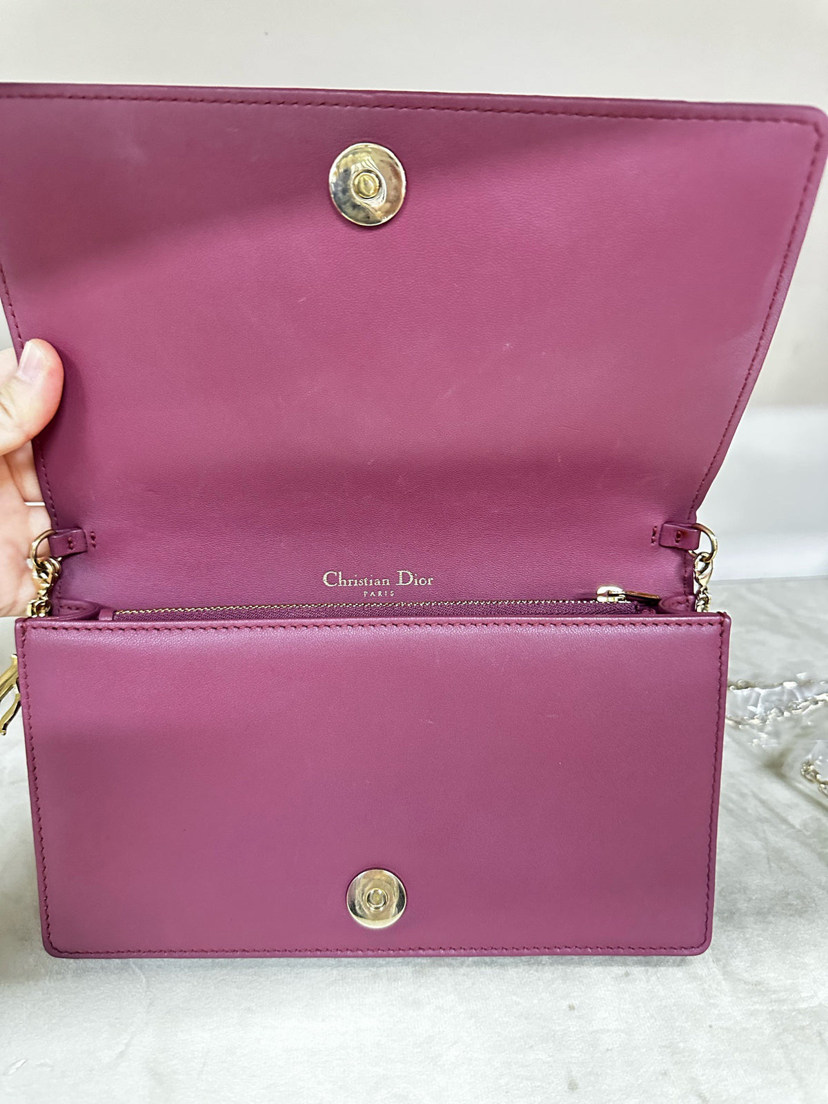 Dior - Other - Leather - Burgundy