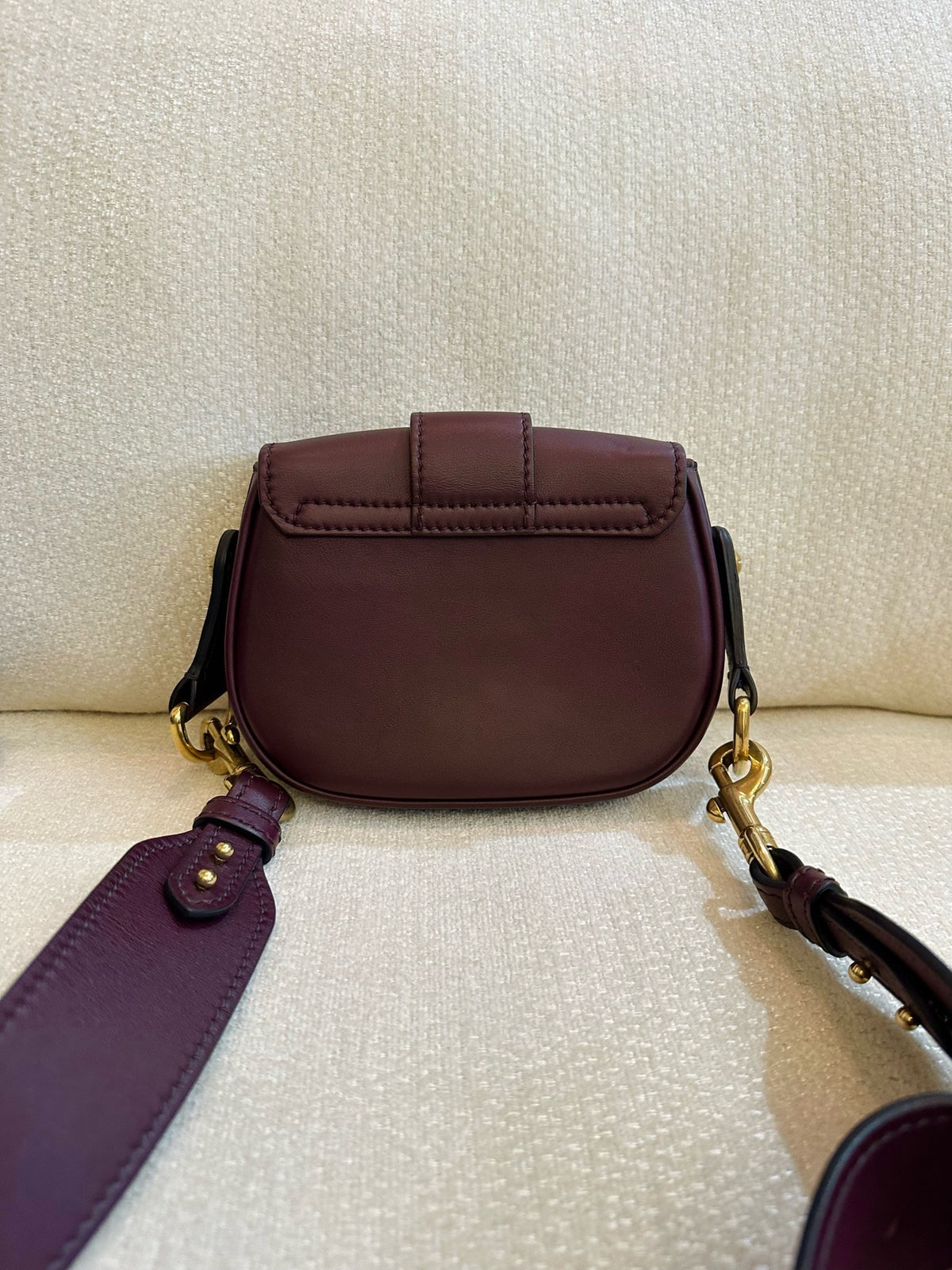 Dior - Other - Leather - Burgundy - (small)