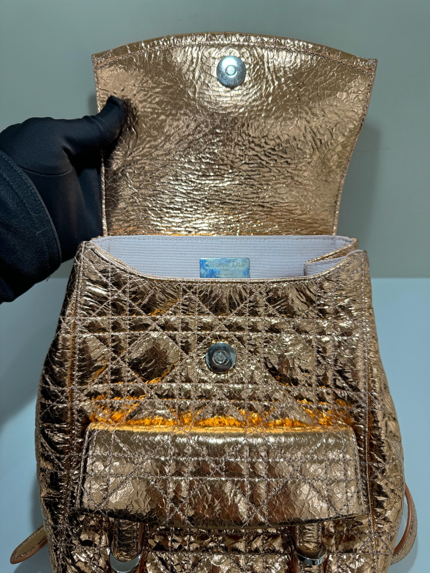 Dior - Other - Leather - Gold - (small)