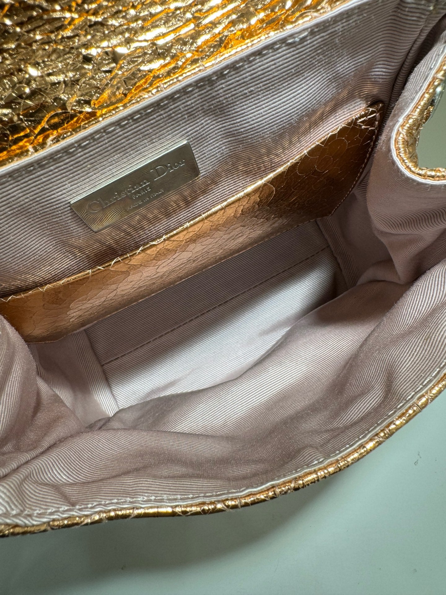 Dior - Other - Leather - Gold - (small)
