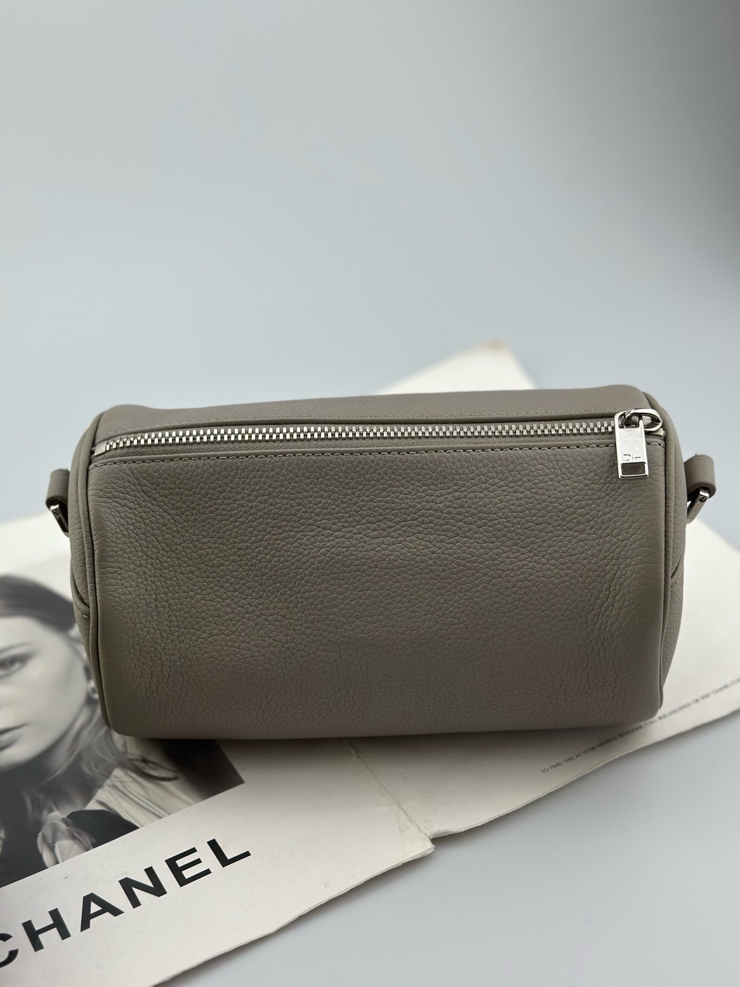 Dior - Other - Leather - Grey - (mini)