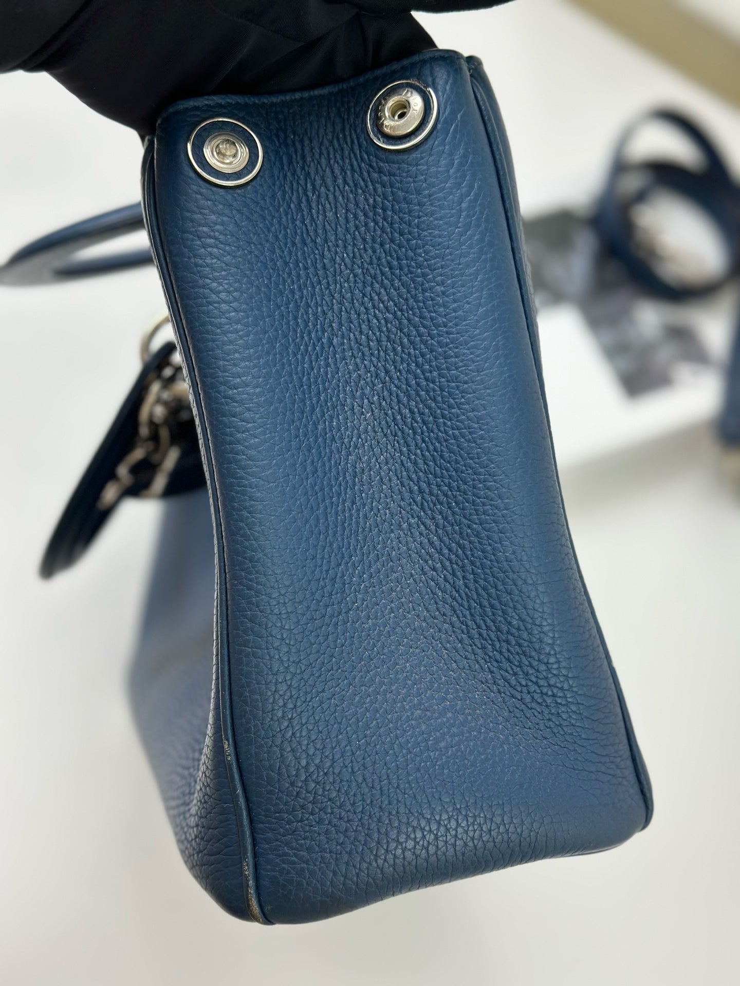 Dior - Other - Leather - Navy - (medium)