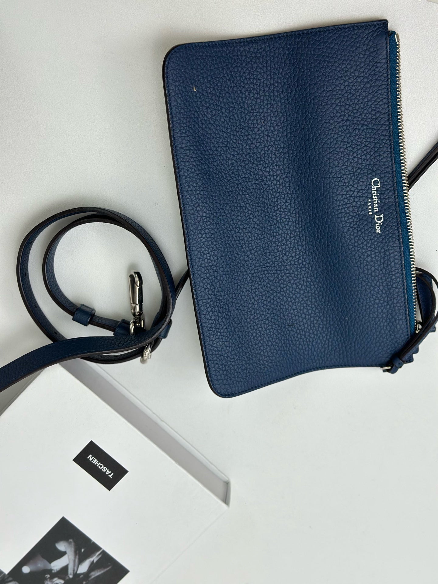 Dior - Other - Leather - Navy - (medium)