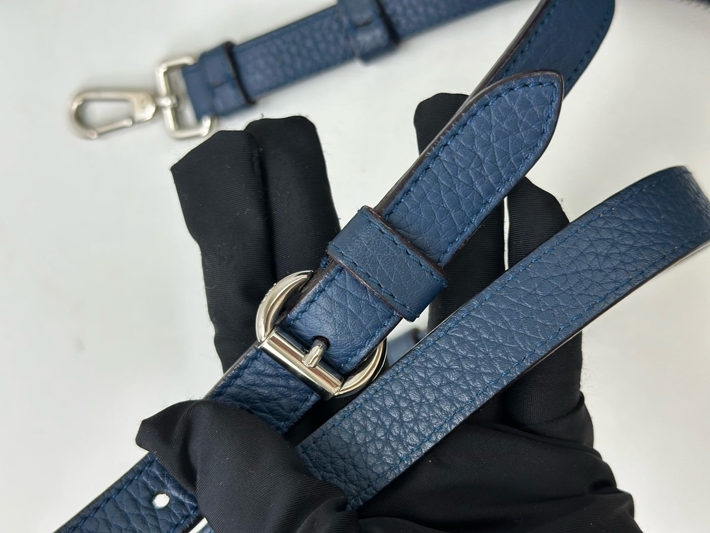 Dior - Other - Leather - Navy - (medium)