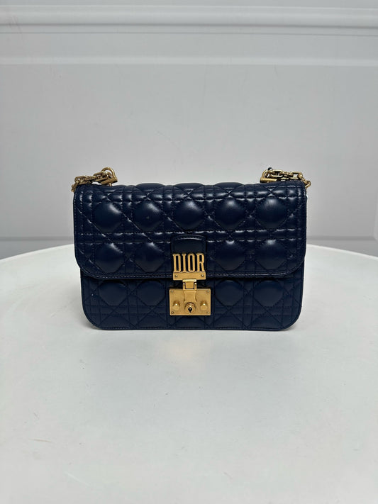 Dior - Other - Leather - Navy - (small)