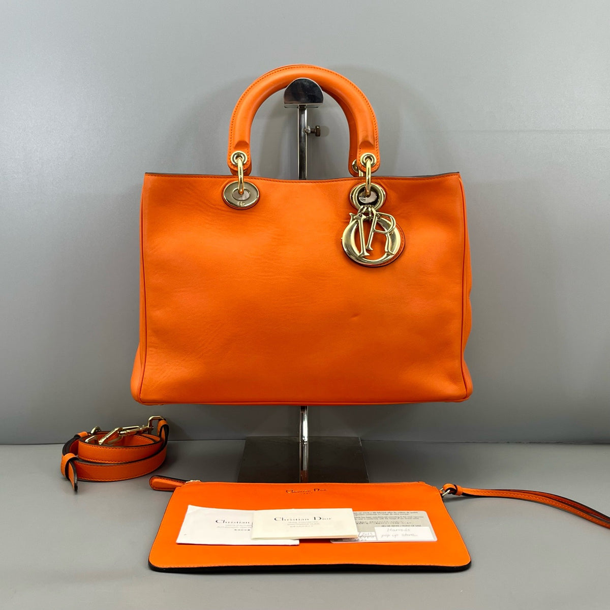 Dior - Other - Leather - Orange - (medium)