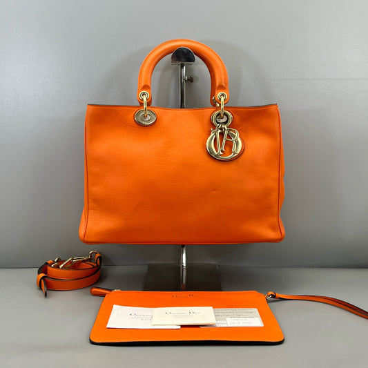 Dior - Other - Leather - Orange - (medium)