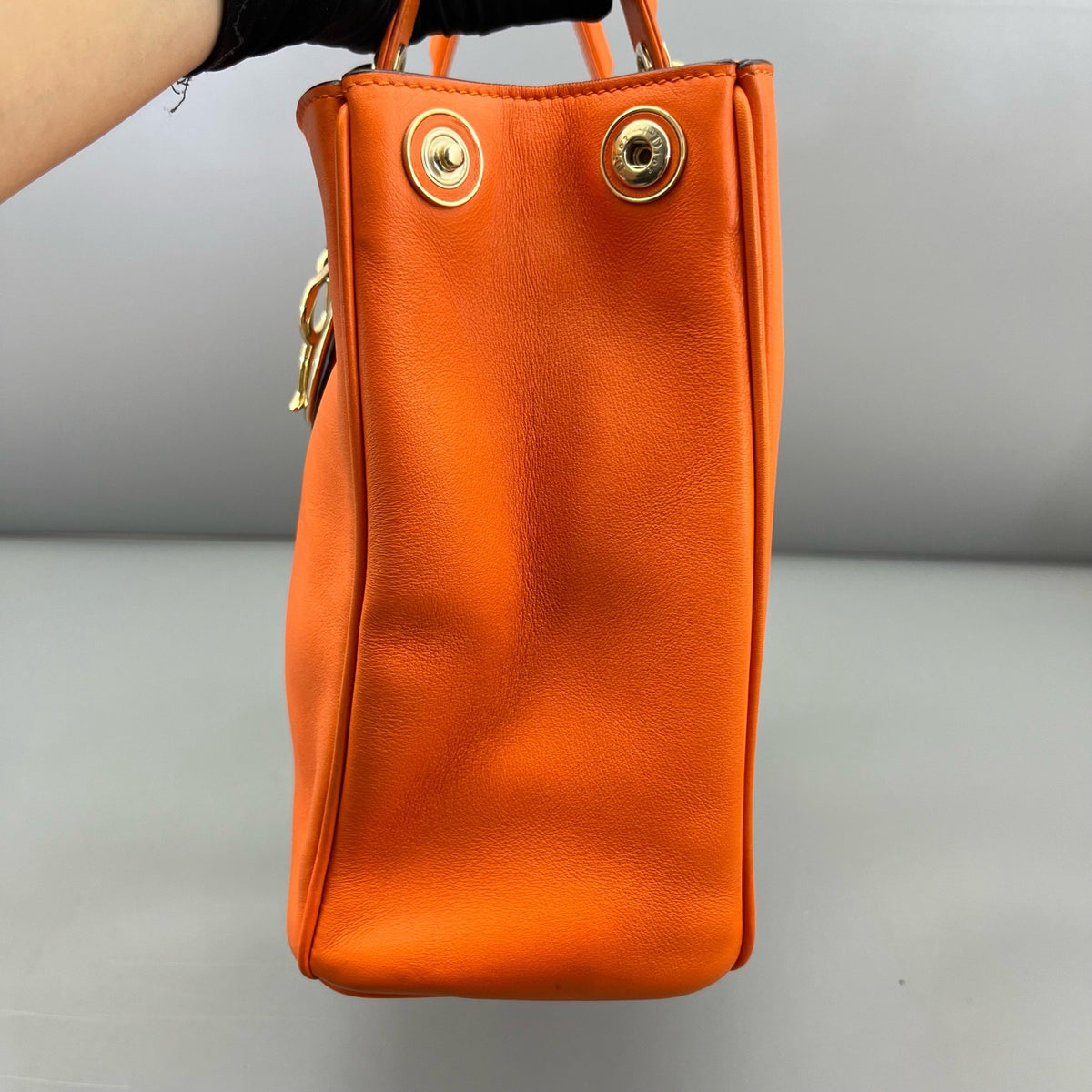 Dior - Other - Leather - Orange - (medium)