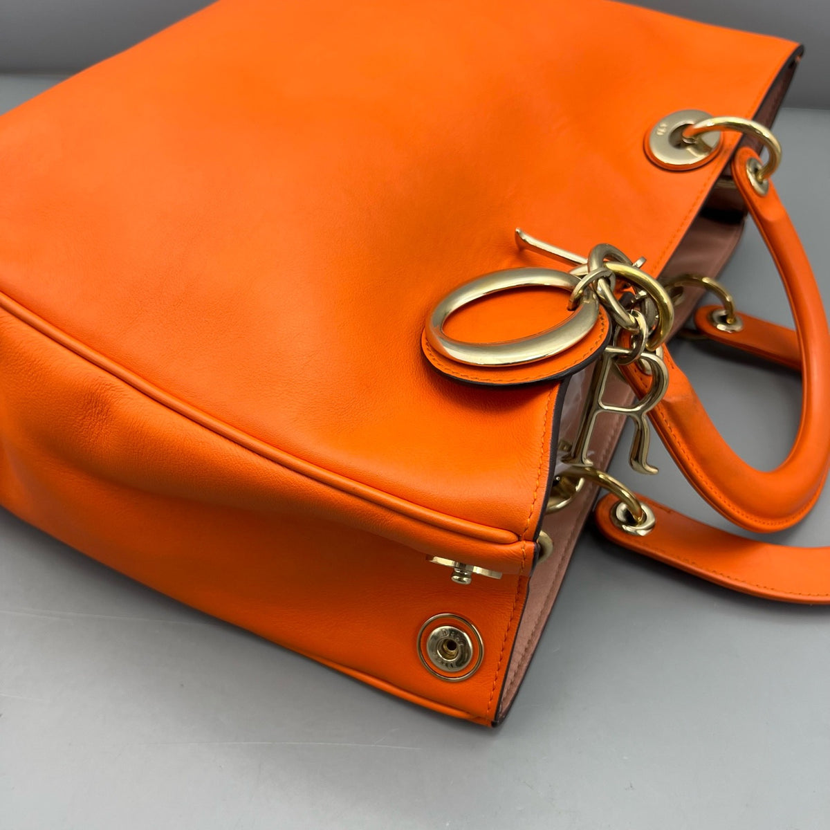 Dior - Other - Leather - Orange - (medium)