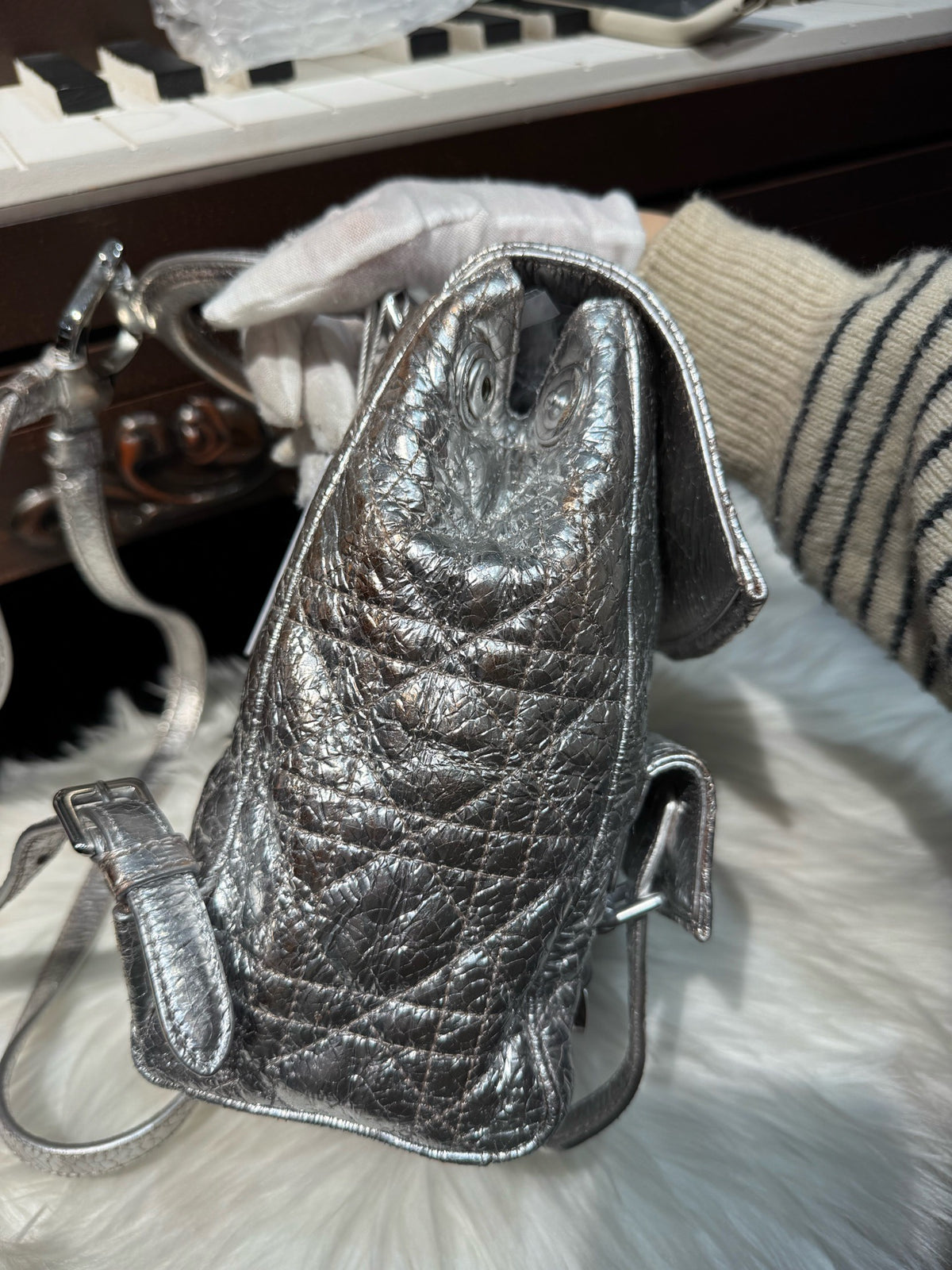 Dior - Other - Leather - Silver