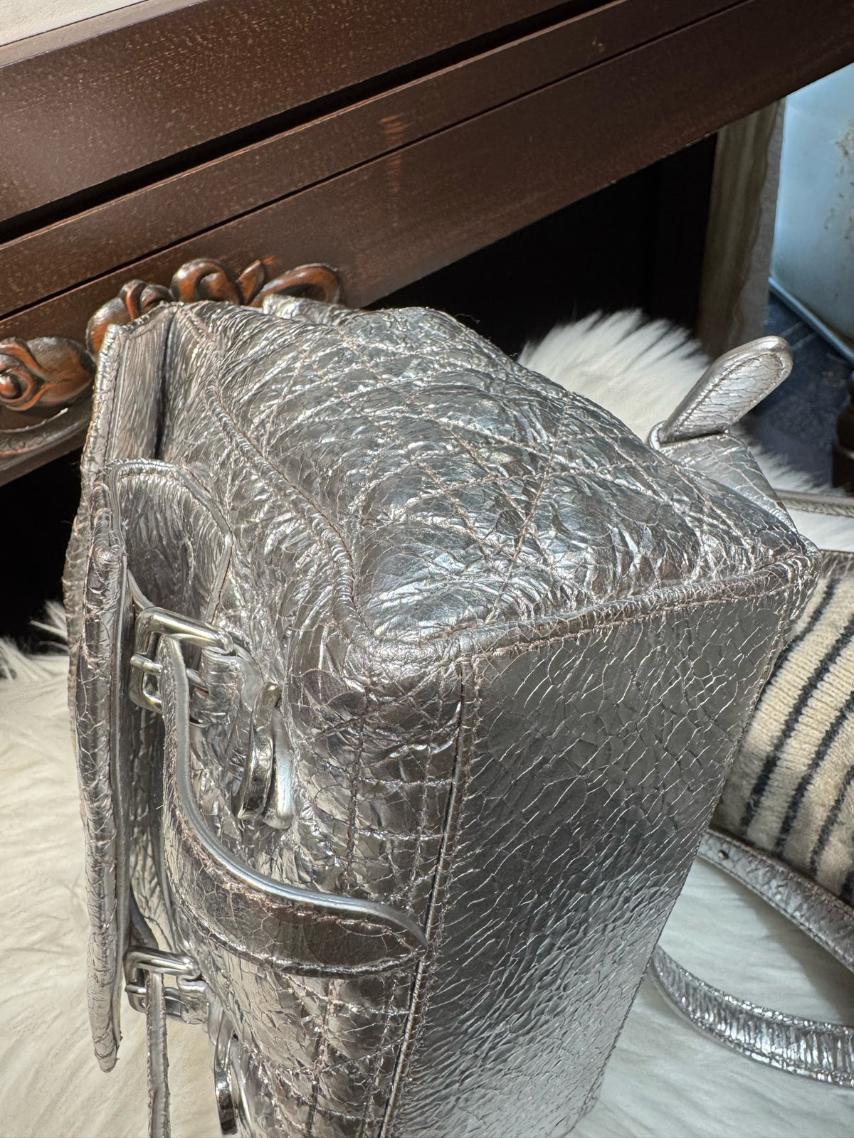 Dior - Other - Leather - Silver