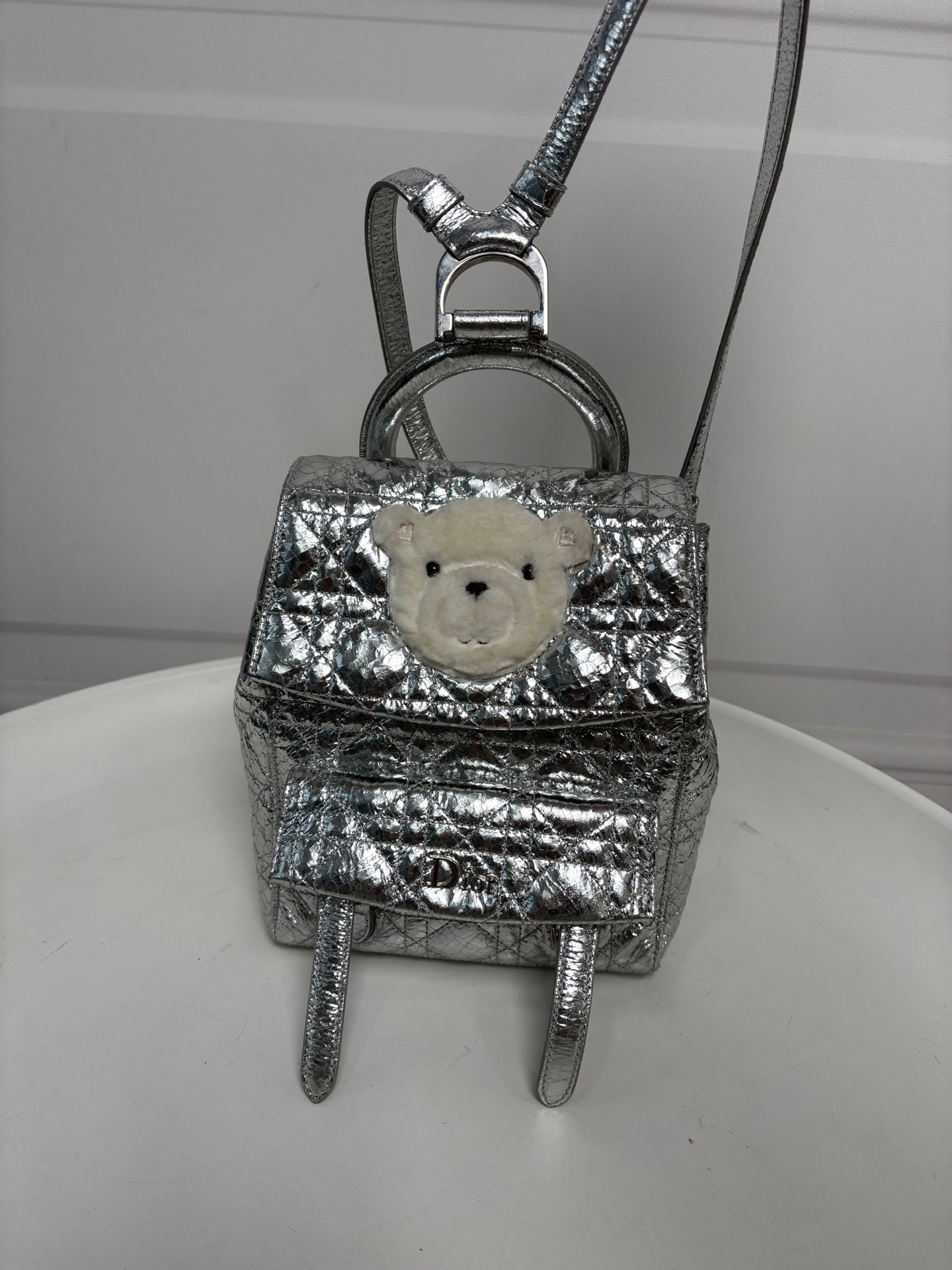 Dior - Other - Leather - Silver - (small)