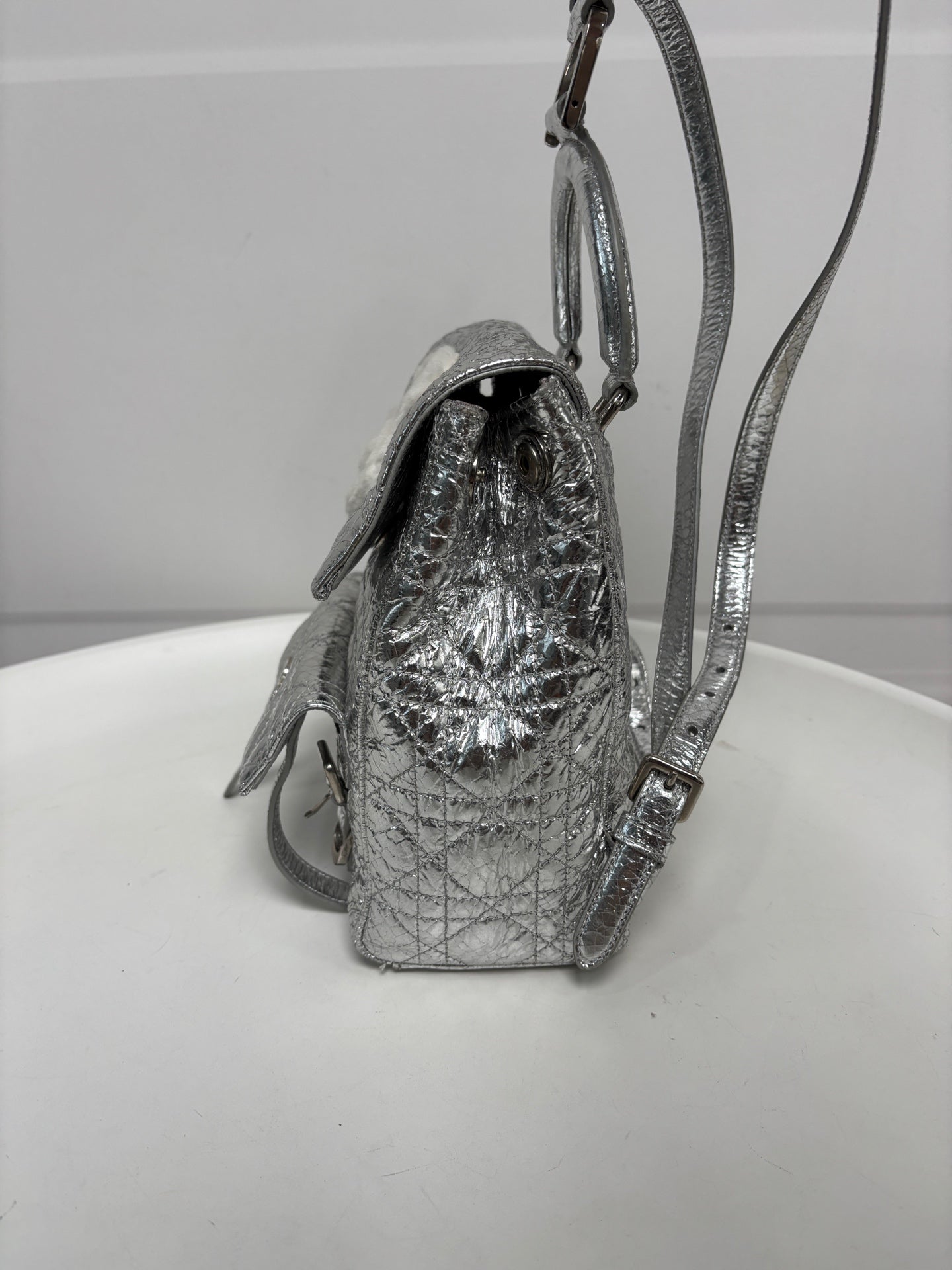 Dior - Other - Leather - Silver - (small)