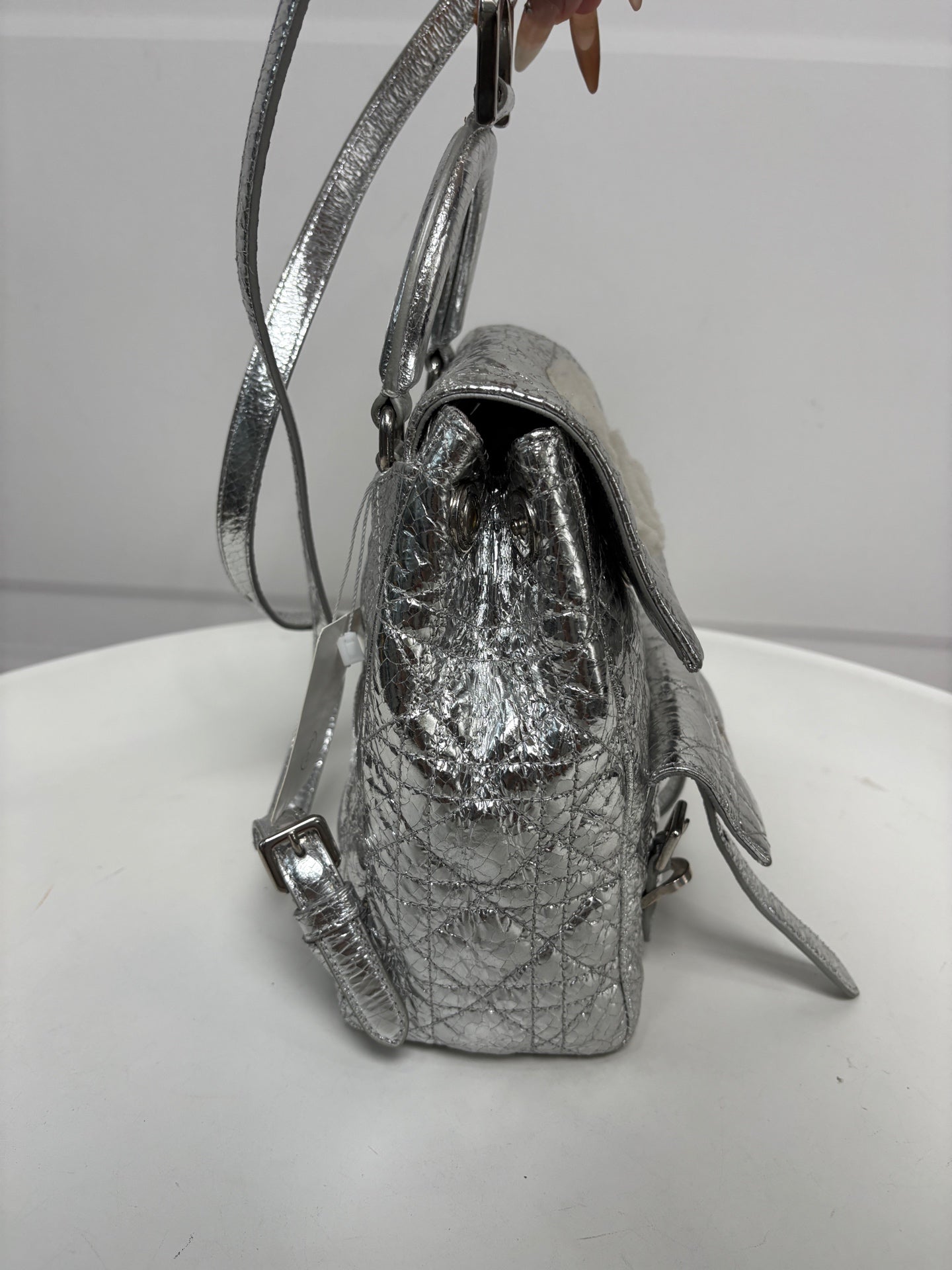 Dior - Other - Leather - Silver - (small)