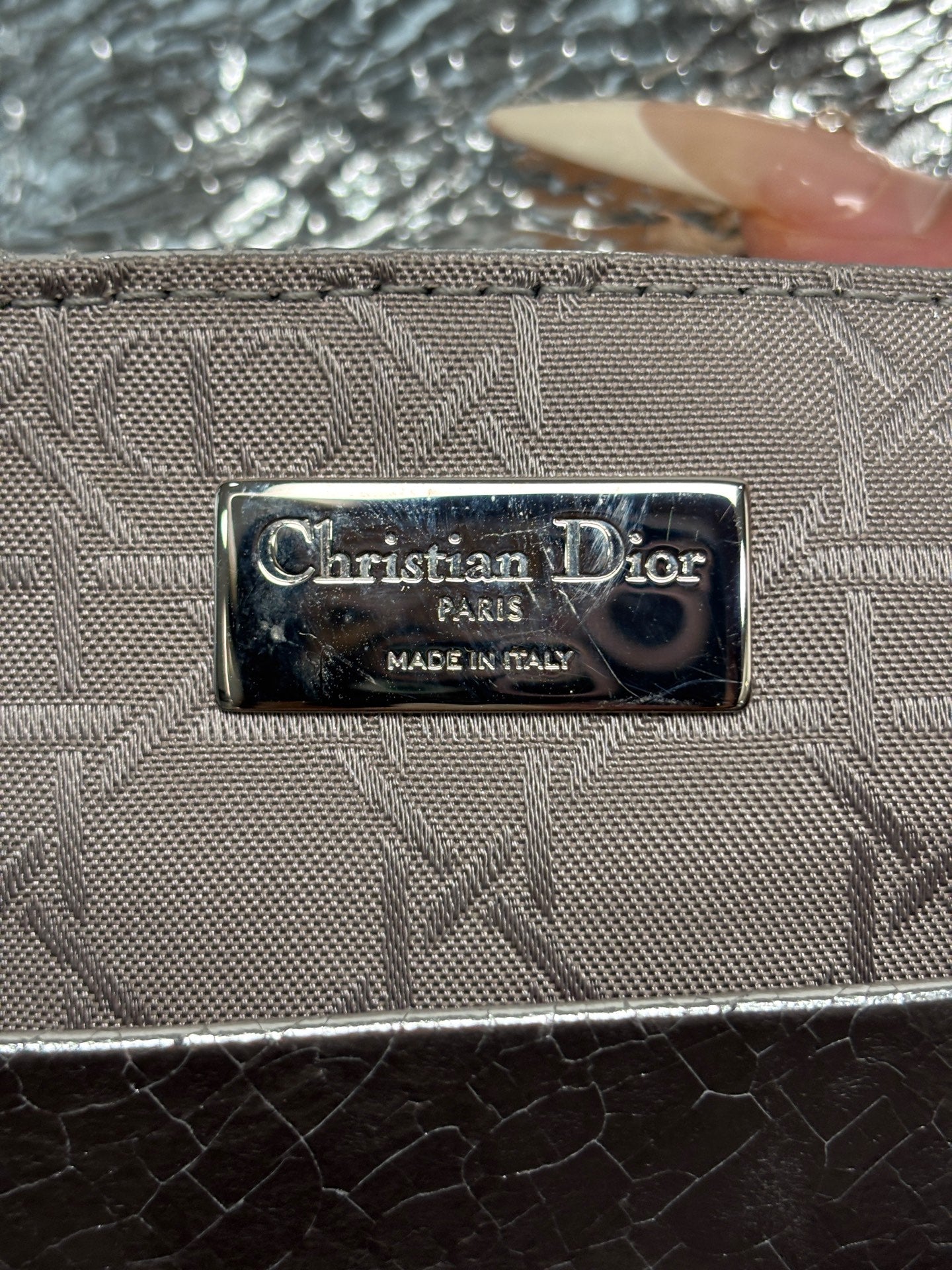 Dior - Other - Leather - Silver - (small)