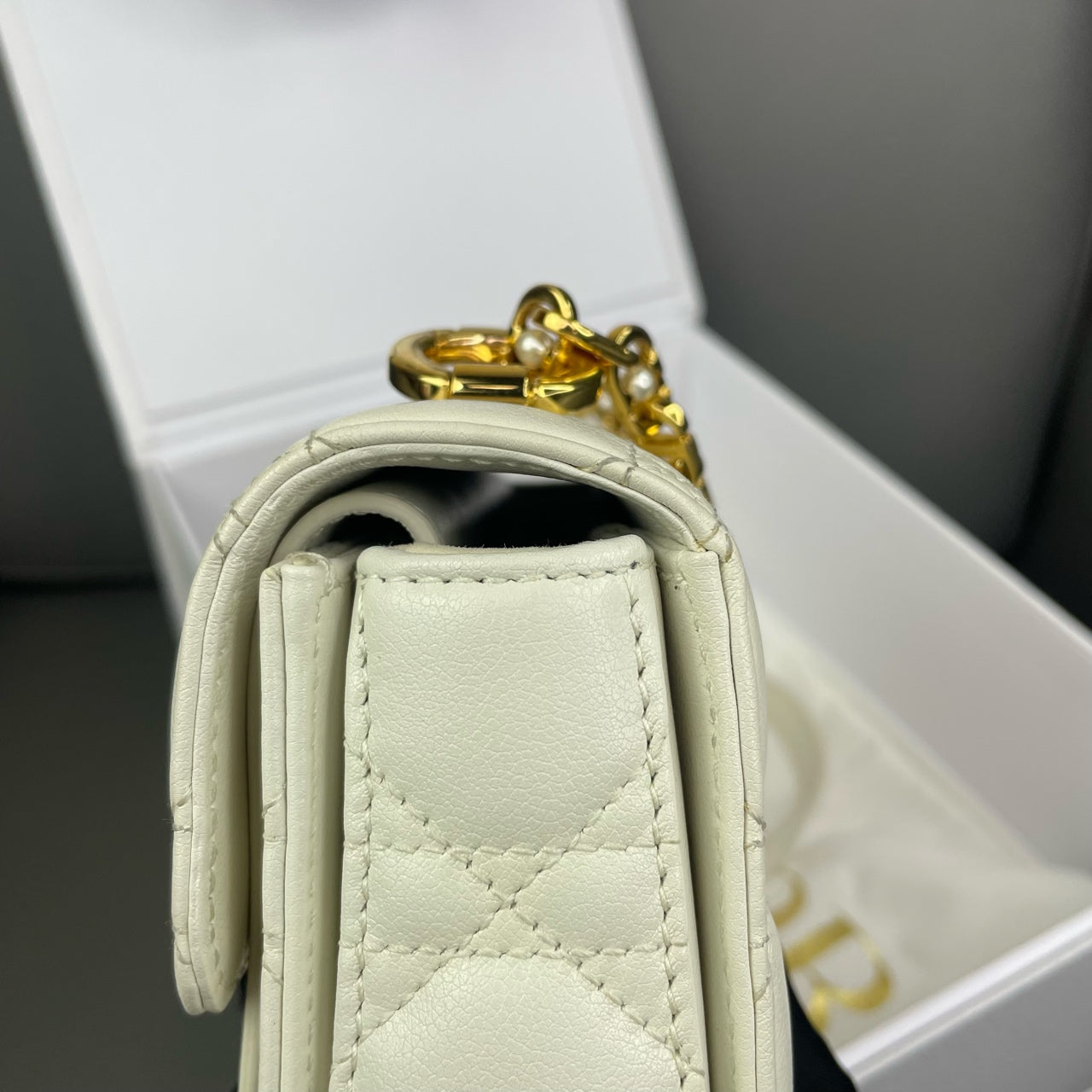 Dior - Other - Leather - White - (mini)