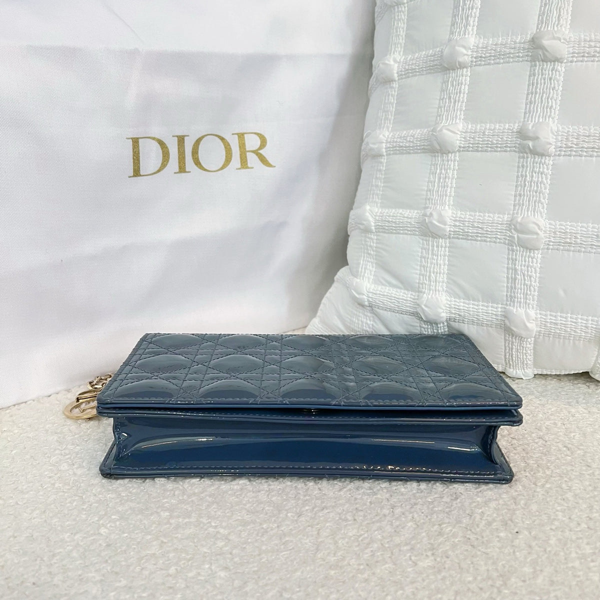 Dior - Other - Patent leather - Blue - (small)