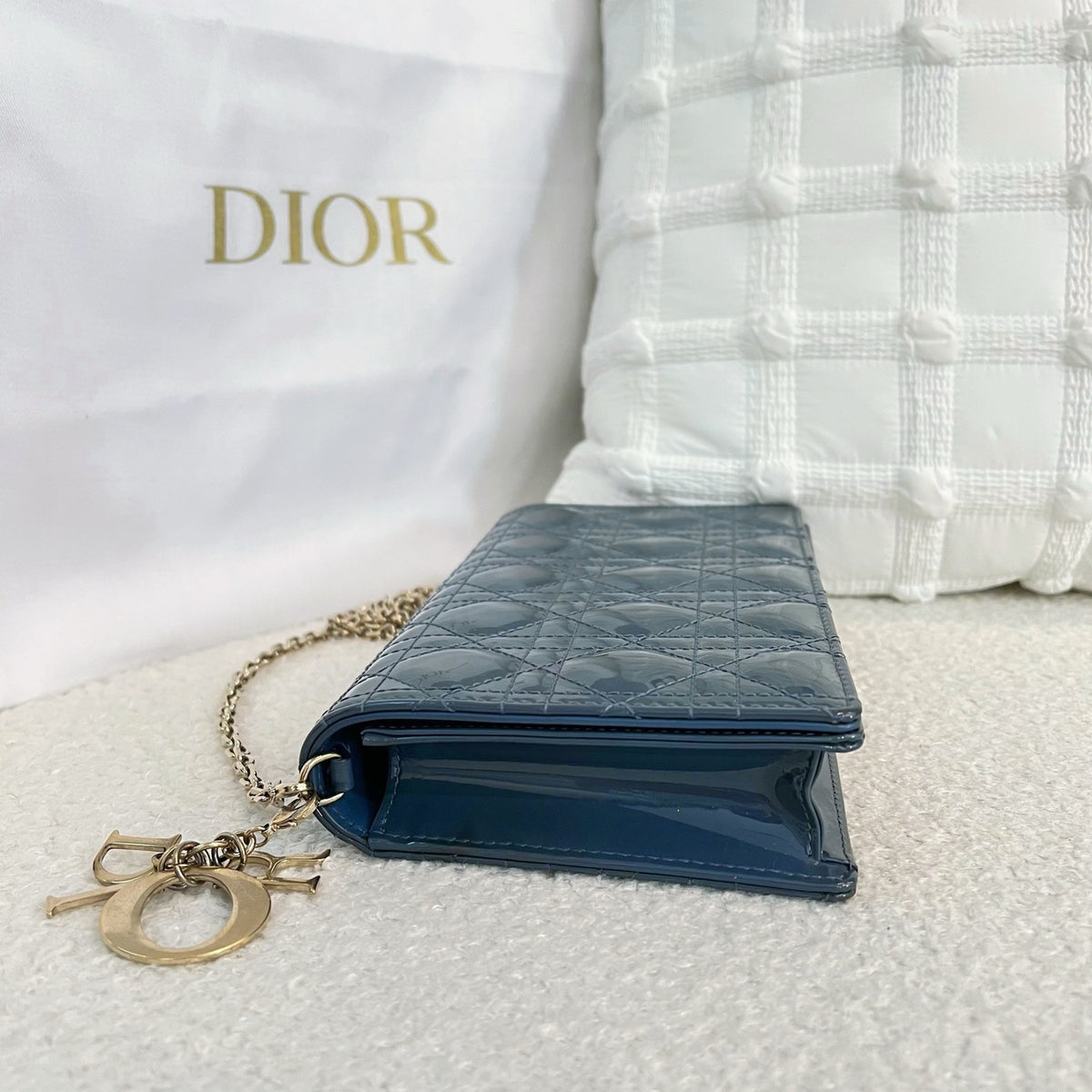 Dior - Other - Patent leather - Blue - (small)