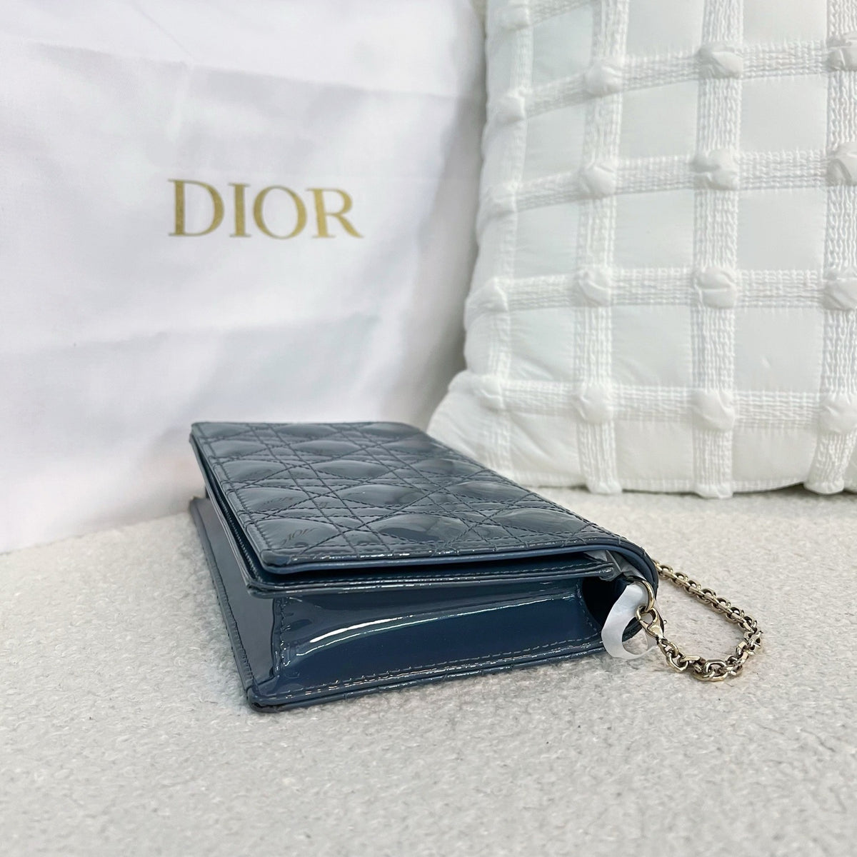 Dior - Other - Patent leather - Blue - (small)