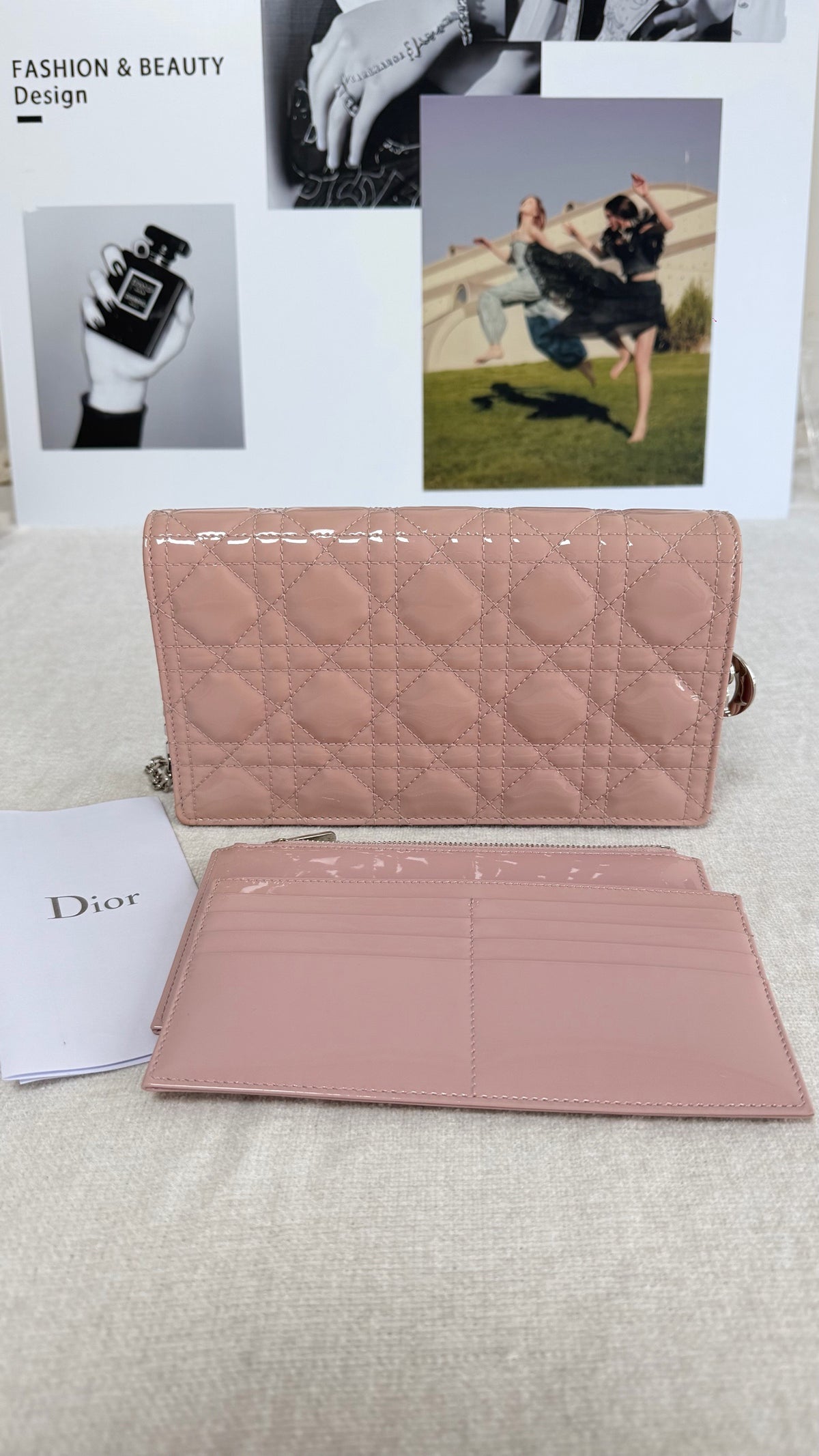 Dior - Other - Patent leather - Pink - (small)