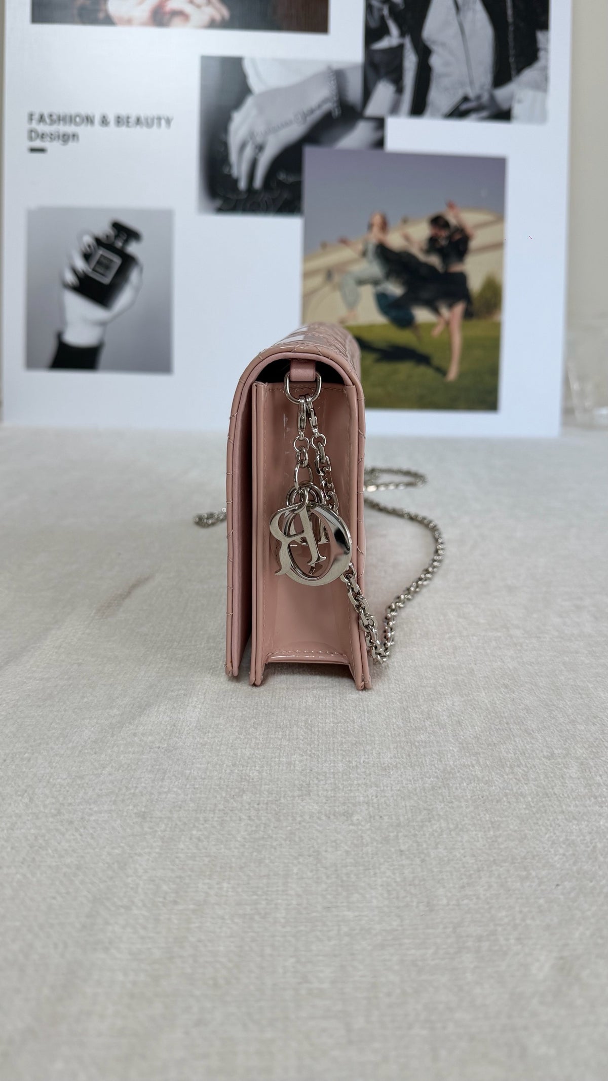 Dior - Other - Patent leather - Pink - (small)