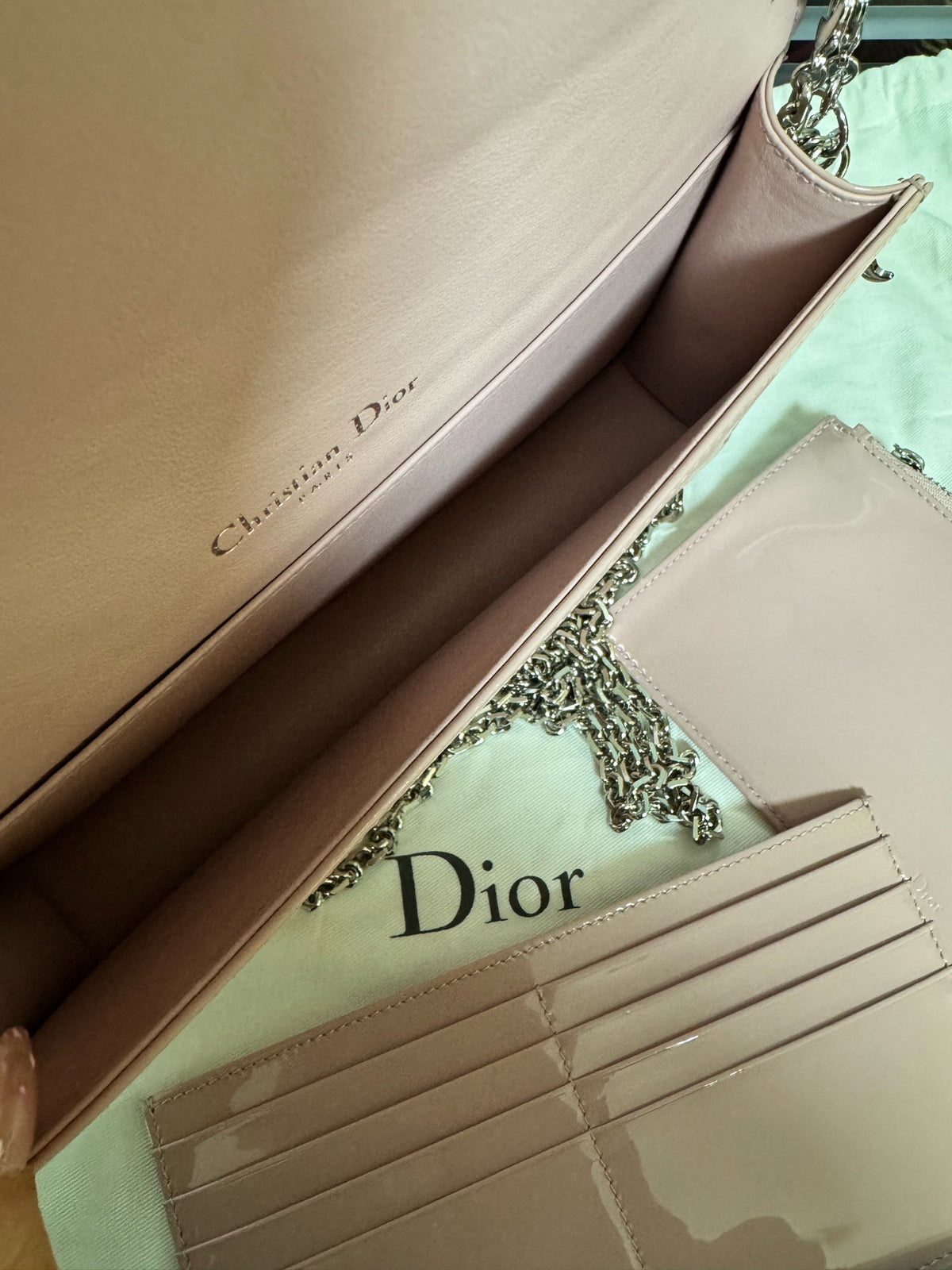 Dior - Other - Patent leather - Pink - (small)