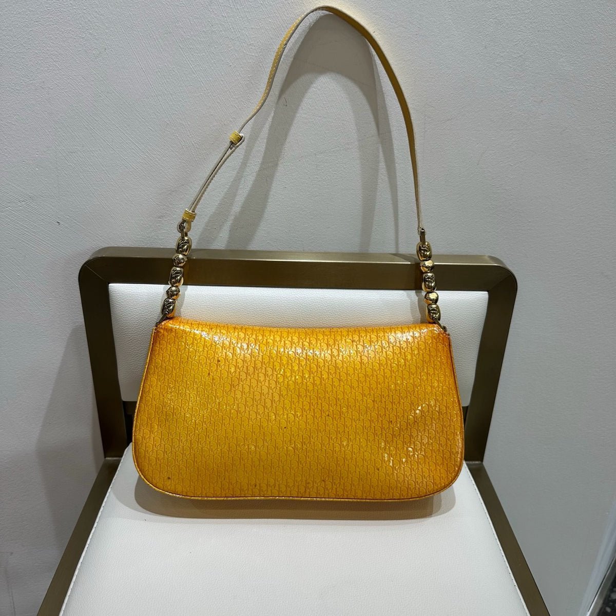 Dior - Other - Patent leather - Yellow - (small)
