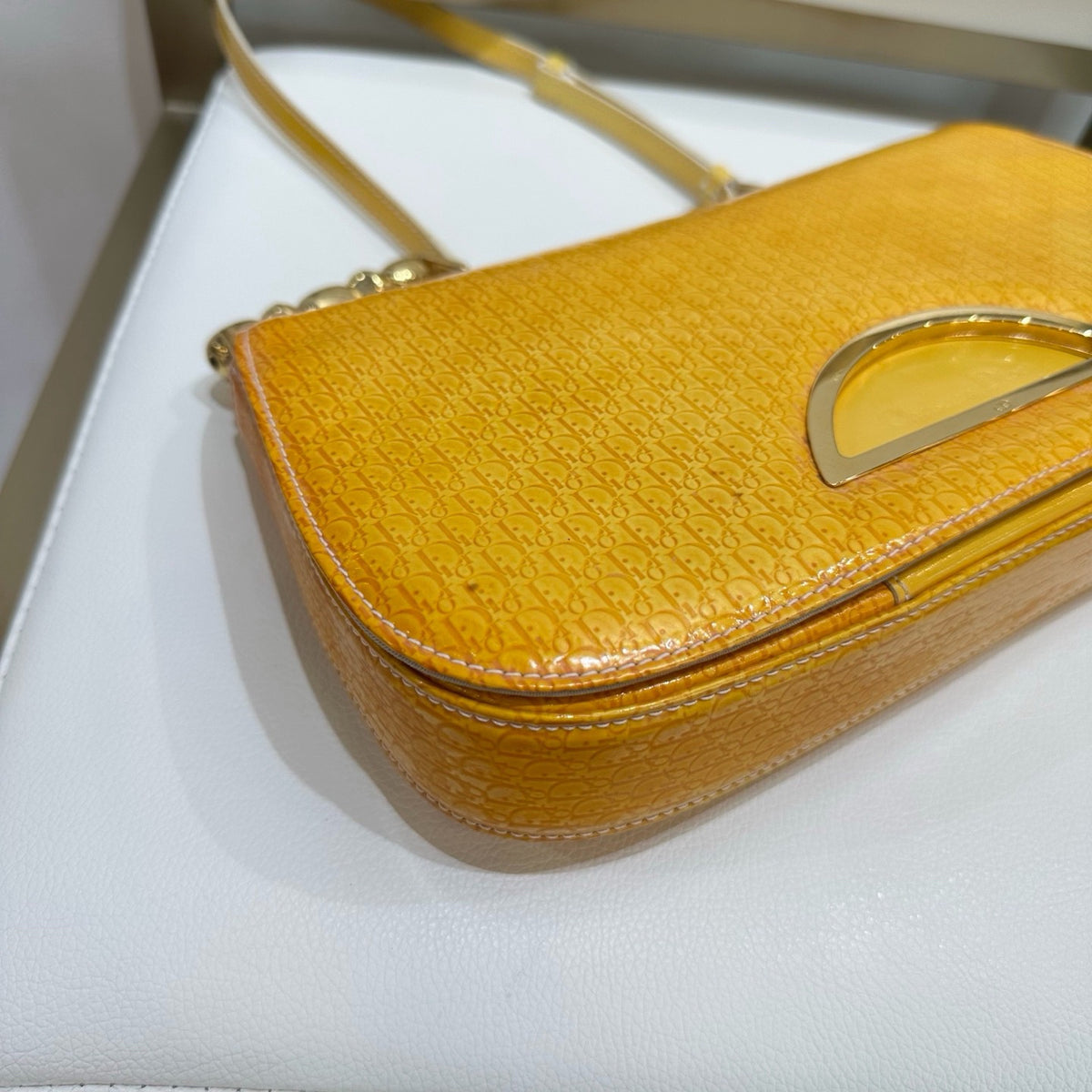 Dior - Other - Patent leather - Yellow - (small)