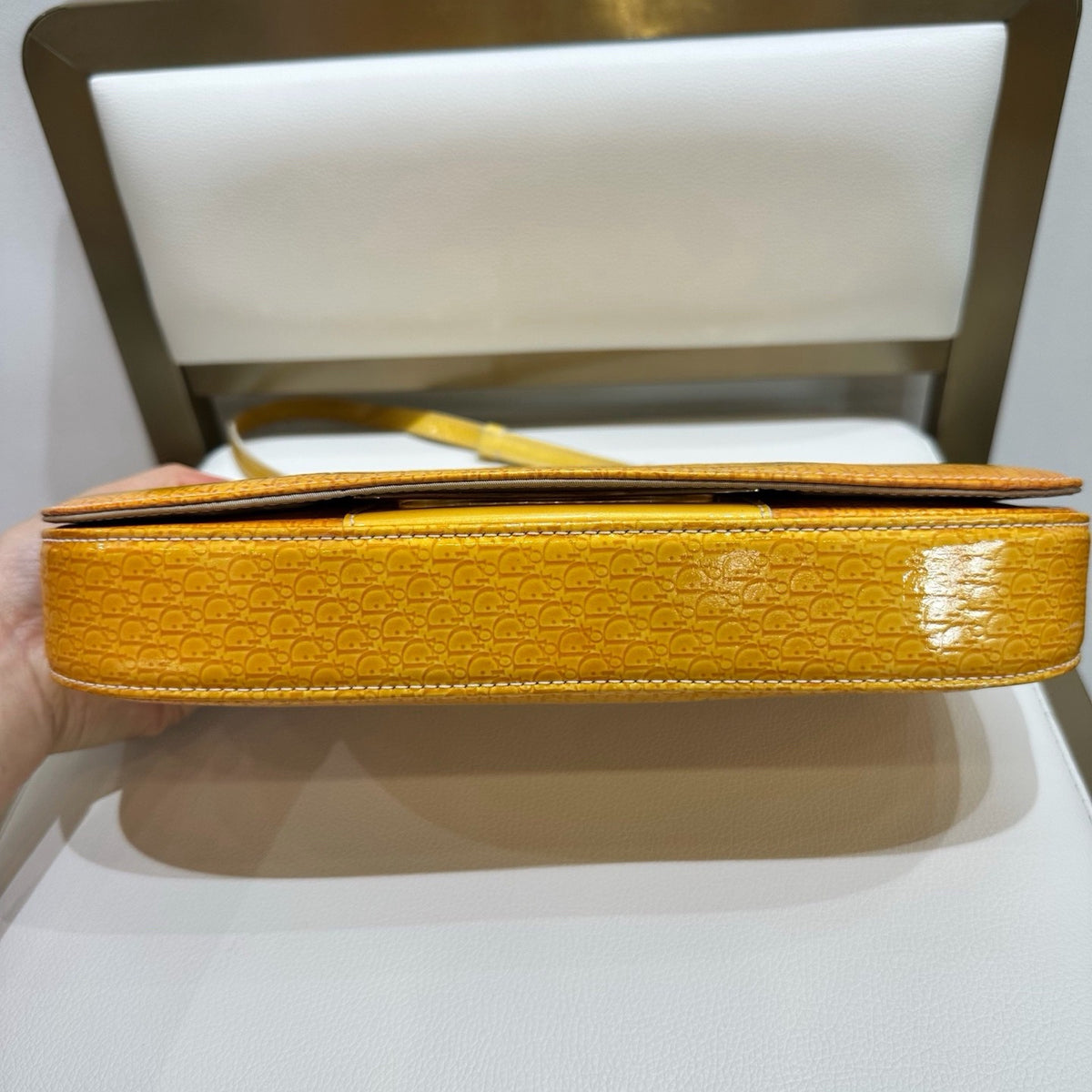 Dior - Other - Patent leather - Yellow - (small)