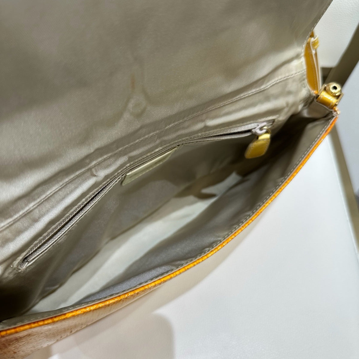 Dior - Other - Patent leather - Yellow - (small)