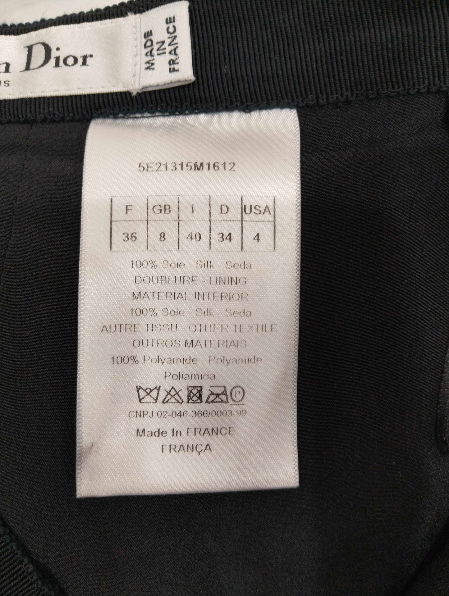 Dior - Other - Silk - Black - (36)