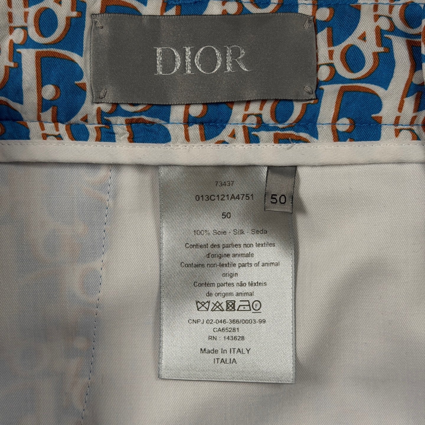 Dior - Other - Silk - Blue - (50)
