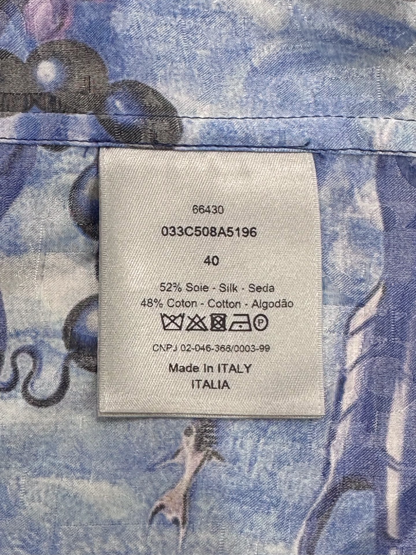 Dior - Other - Silk - Blue - (M)