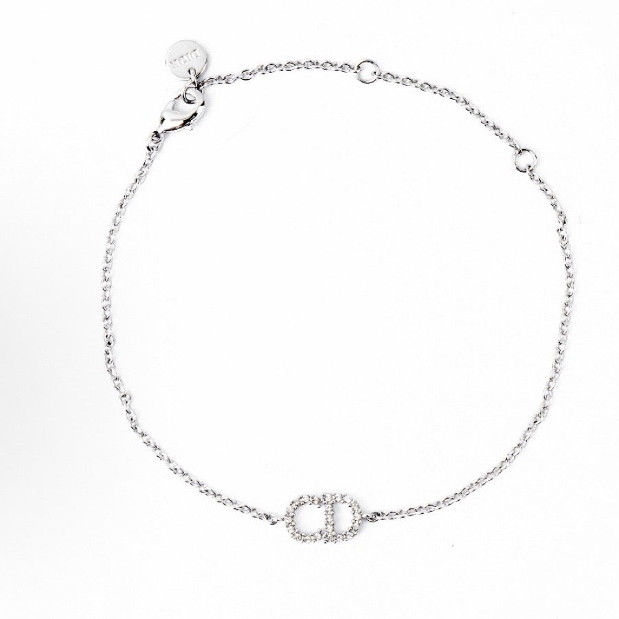 Dior - Other - Silver-tone metal with crystal embellishments - Silver