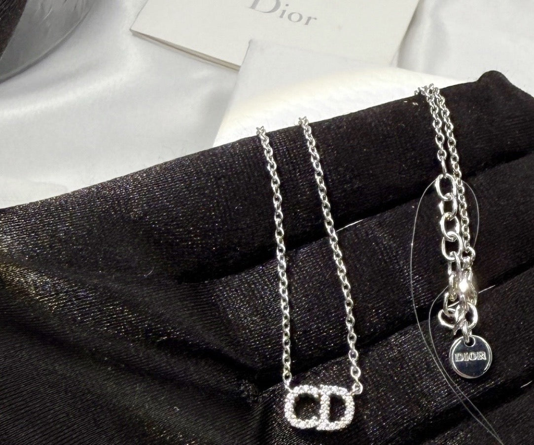 Dior - Other - Silver-tone metal with crystal embellishments - Silver
