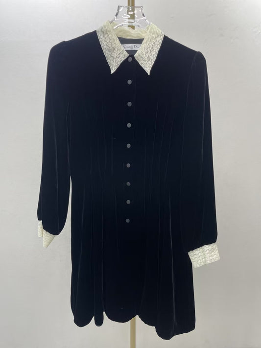 Dior - Other - Velvet - Black - (40)